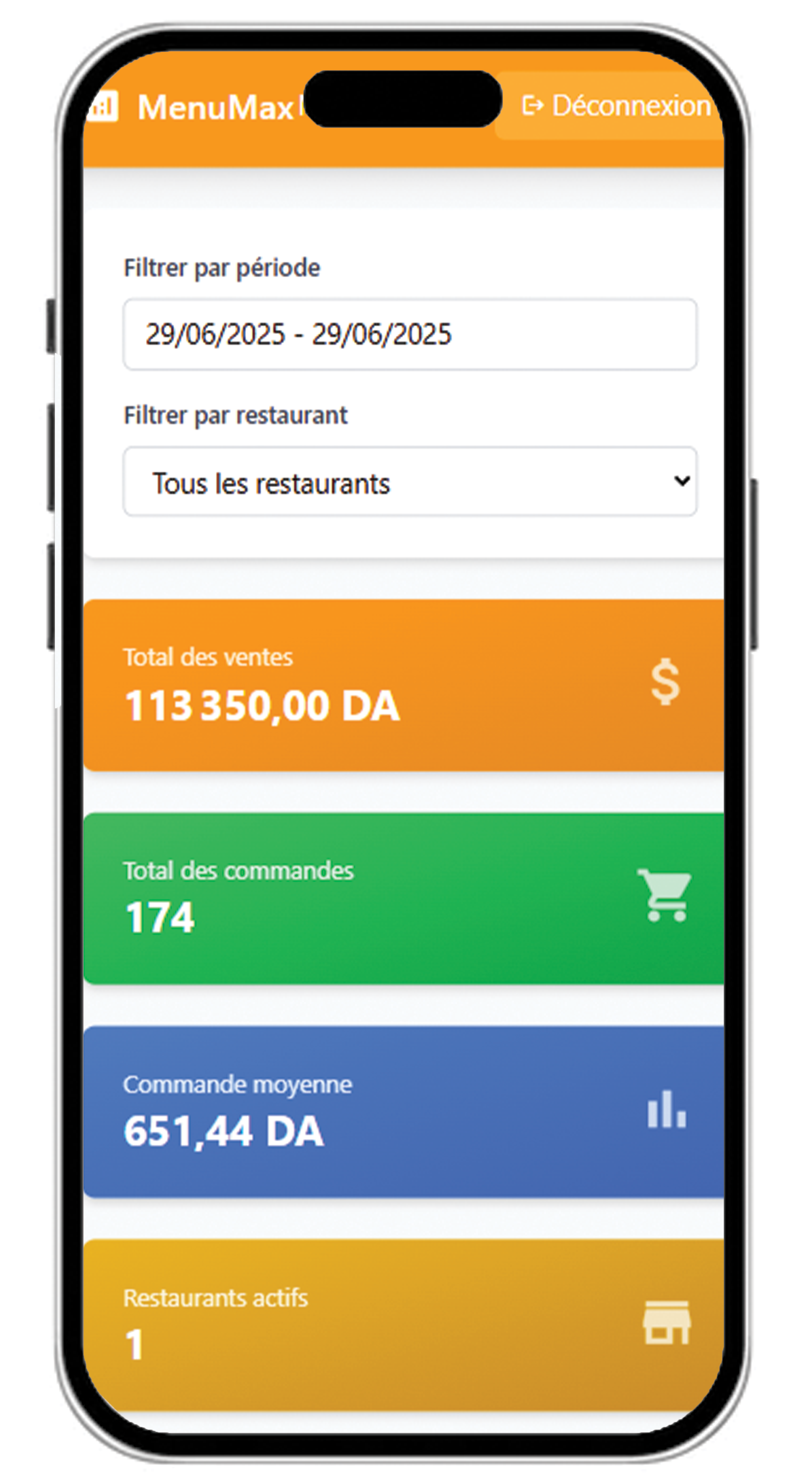 MDash Application Interface