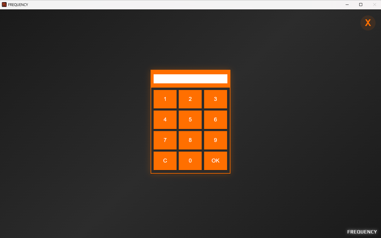Interface de connexion Menumax